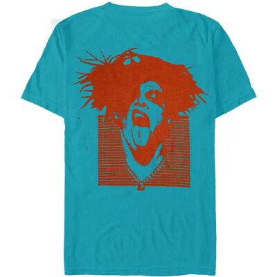 Yungblud Deadhappy Light Blue T-Shirt - Casual Top Yungblud Deadhappy Light Blue T-Shirt - Casual Top