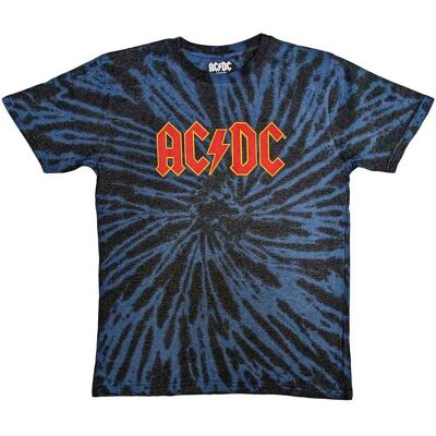 AC/DC Band Logo Dip Dye T-Shirt - T-Shirt AC/DC Band Logo Dip Dye T-Shirt - T-Shirt