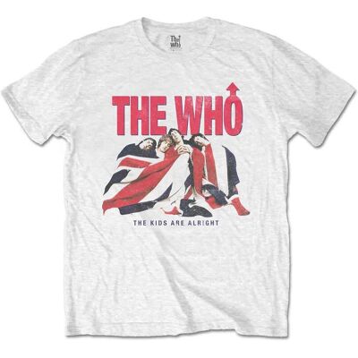 The Who Kids Are Alright Vintage Band Logo T-Shirt - T-Shirt The Who Kids Are Alright Vintage Band Logo T-Shirt - T-Shirt