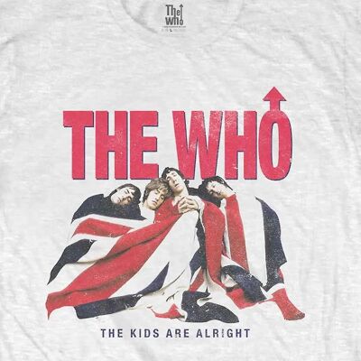 HeyRusty The Who Kids Are Alright Vintage Vit XXL - T-shirt HeyRusty The Who Kids Are Alright Vintage Vit XXL - T-shirt