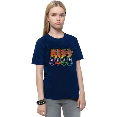 KISS Band Logo Blue Kids T-Shirt - Unisex KISS Band Logo Blue Kids T-Shirt - Unisex