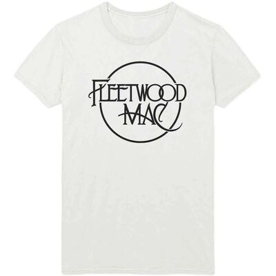 Fleetwood Mac Klassisk Logga Vit T-shirt - T-shirt Fleetwood Mac Klassisk Logga Vit T-shirt - T-shirt