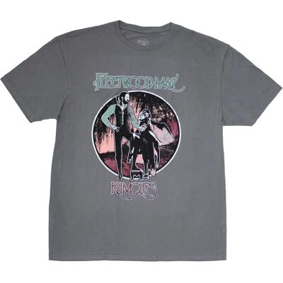 T-shirt Vintage Rumours de Fleetwood Mac Noir - Unisexe - Publicité T-shirt Vintage Rumours de Fleetwood Mac Noir - Unisexe - Publicité