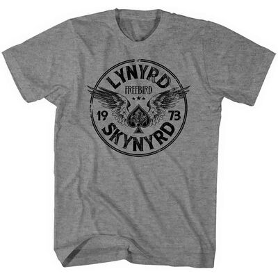 HeyRusty Lynyrd Skynyrd | Officiell band T-shirt | Freebird '73 Vingar Grå Small HeyRusty Lynyrd Skynyrd | Officiell band T-shirt | Freebird '73 Vingar Grå Small