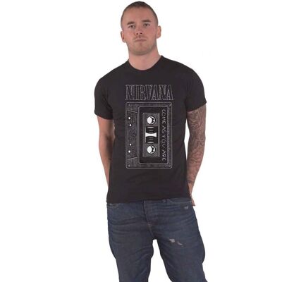 Nirvana Xx-large Black Come As You Are Tape T-shirt Nirvana Nirvana Xx-large Black Come As You Are Tape T-shirt Nirvana