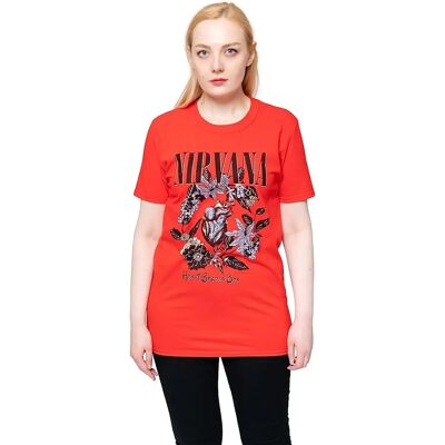 Nirvana Heart-Shaped Box Röd XXL T-shirt Nirvana Heart-Shaped Box Röd XXL T-shirt