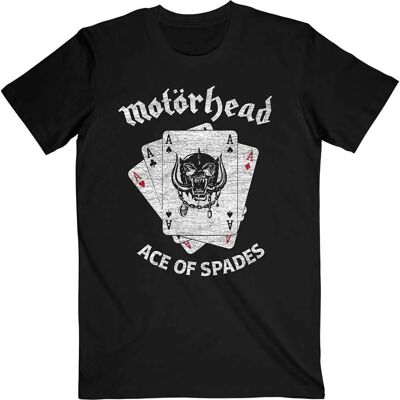 Motorhead Svart T-shirt - Officiell Band Merch Motorhead Svart T-shirt - Officiell Band Merch