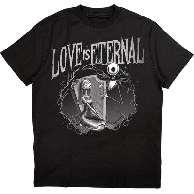HeyRusty Zwarte T-shirt Jack & Sally - Nightmare Before Christmas HeyRusty Zwarte T-shirt Jack & Sally - Nightmare Before Christmas
