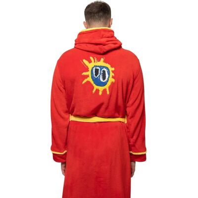 HeyRusty Screamadelica Unisex Bathrobe - Red & Yellow - Screamadelica - Bathrobe HeyRusty Screamadelica Unisex Bathrobe - Red & Yellow - Screamadelica - Bathrobe