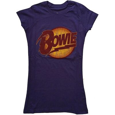 HeyRusty David Bowie Ladies T-shirt - Vintage Diamond Dogs Logo - T-shirt HeyRusty David Bowie Ladies T-shirt - Vintage Diamond Dogs Logo - T-shirt