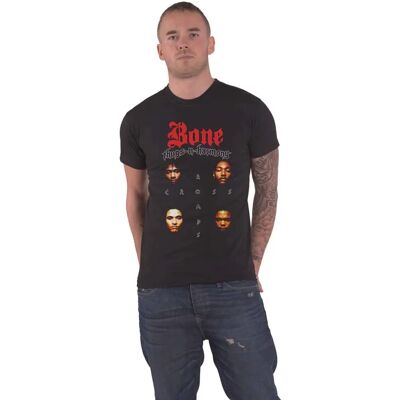 HeyRusty Bone Thugs-n-harmony Crossroads Black Medium - T-shirt HeyRusty Bone Thugs-n-harmony Crossroads Black Medium - T-shirt