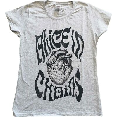 T-Shirt femme Heather Grey Transplant Alice In Chains - T-Shirt - Publicité T-Shirt femme Heather Grey Transplant Alice In Chains - T-Shirt - Publicité