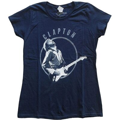 HeyRusty Eric Clapton Ladies T-shirt - Vintage Photo - T-shirt HeyRusty Eric Clapton Ladies T-shirt - Vintage Photo - T-shirt