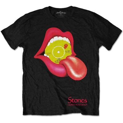 HeyRusty The Rolling Stones - Angie - Goats Head Soup T-shirt - Svart XL HeyRusty The Rolling Stones - Angie - Goats Head Soup T-shirt - Svart XL