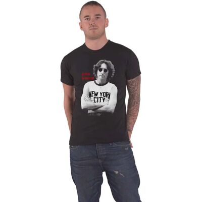 HeyRusty John Lennon - Svartvitt Logotyp T-shirt - Officiell Bandprodukt HeyRusty John Lennon - Svartvitt Logotyp T-shirt - Officiell Bandprodukt