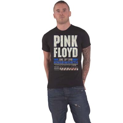 Pink Floyd Knebworth '90 Black T-shirt - Rock Pink Floyd Knebworth '90 Black T-shirt - Rock