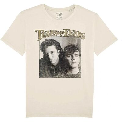 HeyRusty Tears for Fears T-Shirt Unisexe - Photo Rétro - Naturel - L - T-Shirt - Publicité HeyRusty Tears for Fears T-Shirt Unisexe - Photo Rétro - Naturel - L - T-Shirt - Publicité