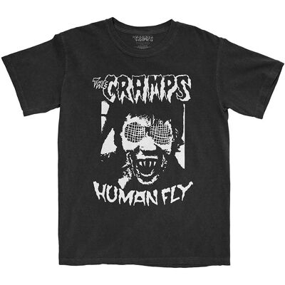 The Cramps Human Fly T-shirt Noir - Logo de la Bande - Officiel - Publicité The Cramps Human Fly T-shirt Noir - Logo de la Bande - Officiel - Publicité