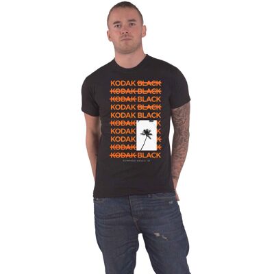 Kodak Black Palm T-shirt - Unisex, Svart, S-XXL - T-shirt Kodak Black Palm T-shirt - Unisex, Svart, S-XXL - T-shirt