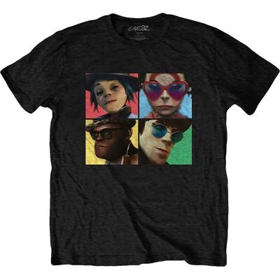 Gorillaz Humanz Band T-shirt - Officiellt licensierad produkt Gorillaz Humanz Band T-shirt - Officiellt licensierad produkt