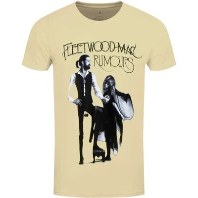 Fleetwood Mac Rumours Gul T-shirt - Rock Fleetwood Mac Rumours Gul T-shirt - Rock
