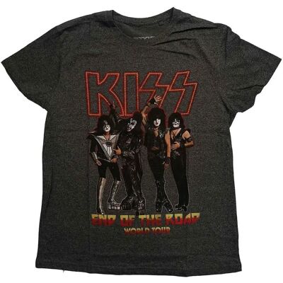KISS End of the Road-turnéns svart T-shirt - T-shirt KISS End of the Road-turnéns svart T-shirt - T-shirt