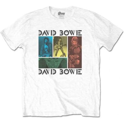 HeyRusty David Bowie Mick Rock Collage T-Shirt - Rock HeyRusty David Bowie Mick Rock Collage T-Shirt - Rock