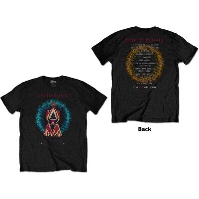 HeyRusty David Bowie - Svart kortärmad T-shirt HeyRusty David Bowie - Svart kortärmad T-shirt