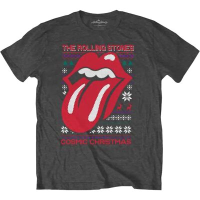 HeyRusty The Rolling Stones Kosmiska Jul Grå Medium - T-shirt HeyRusty The Rolling Stones Kosmiska Jul Grå Medium - T-shirt