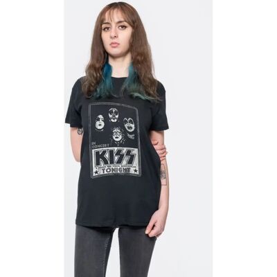 KISS Ikväll Svart T-shirt - T-shirt KISS Ikväll Svart T-shirt - T-shirt