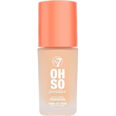 W7 - Oh So Sensitive - Natural Beige - Foundation W7 - Oh So Sensitive - Natural Beige - Foundation
