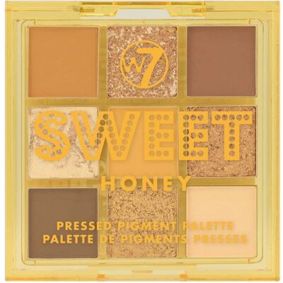 W7 Sweet Honey Lidschattenpalette - Matt & Schimmer - 8,1 g W7 Sweet Honey Lidschattenpalette - Matt & Schimmer - 8,1 g