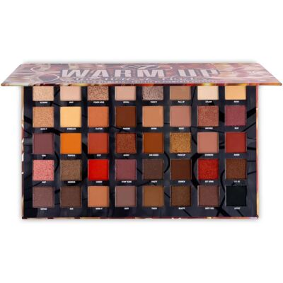 W7 Warm Up Pressed Pigment Palette - 40 Warme Töne W7 Warm Up Pressed Pigment Palette - 40 Warme Töne