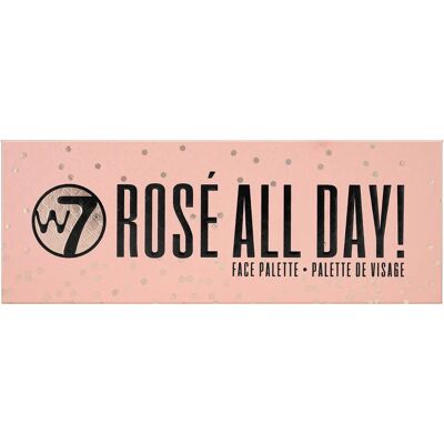 W7 Rose All Day Gesichtspalette - Vielseitig, Makellos, 12 Töne W7 Rose All Day Gesichtspalette - Vielseitig, Makellos, 12 Töne