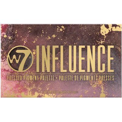 W7 Influence Παλέτα Πισσών Μάσκαρας - Παλέτα σκιών ματιών W7 Influence Παλέτα Πισσών Μάσκαρας - Παλέτα σκιών ματιών