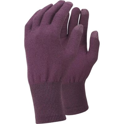 Trekmates Merino Touch Handschuhe - Groß - Lila - Herren/Damen - Outdoor Trekmates Merino Touch Handschuhe - Groß - Lila - Herren/Damen - Outdoor
