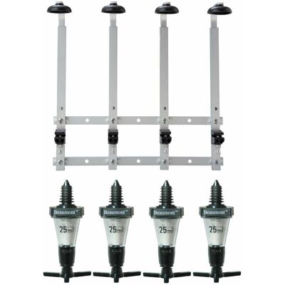 Beaumont - Solo Bar Optic - 4x25ml - 4x70cl/1L - Barware Beaumont - Solo Bar Optic - 4x25ml - 4x70cl/1L - Barware