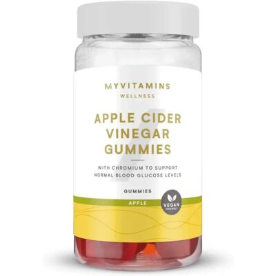Myvitamins Äppelcidervinäger Gummibjörnar - Stödjer immunförsvaret Myvitamins Äppelcidervinäger Gummibjörnar - Stödjer immunförsvaret