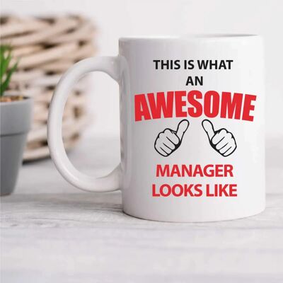 60 SECOND MAKEOVER - This Is What An Awesome Manager Looks Like - Mug 60 SECOND MAKEOVER - This Is What An Awesome Manager Looks Like - Mug