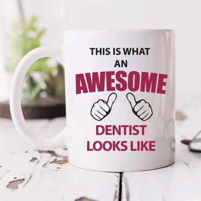 60 SECOND MAKEOVER - Dentist - Text Mug - Unisex - Mug 60 SECOND MAKEOVER - Dentist - Text Mug - Unisex - Mug