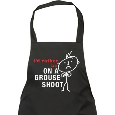 60 SECOND MAKEOVER - I'd Rather Be On A Grouse Shoot - Apron 60 SECOND MAKEOVER - I'd Rather Be On A Grouse Shoot - Apron