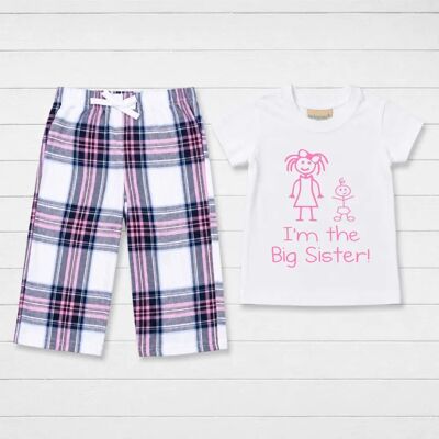 60 SECOND MAKEOVER - I'm The Big Sister - Pink - Pyjama Set 60 SECOND MAKEOVER - I'm The Big Sister - Pink - Pyjama Set