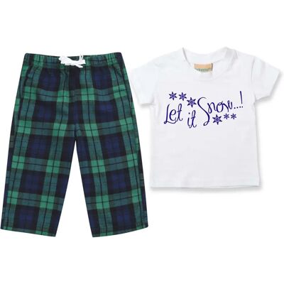 60 SECOND MAKEOVER - Let It Snow Pyjamas - Green 60 SECOND MAKEOVER - Let It Snow Pyjamas - Green