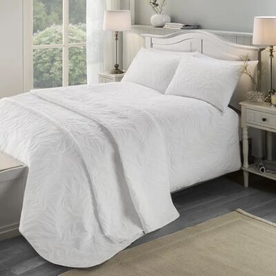 Serene Luana Microfibre Pinsonic 3D Floral Duvet Cover Set - Duvet Cover Set Serene Luana Microfibre Pinsonic 3D Floral Duvet Cover Set - Duvet Cover Set