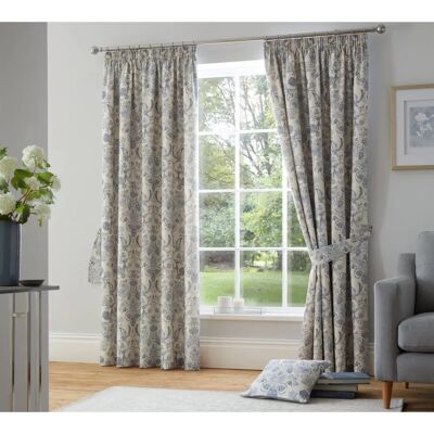 Dreams & Drapes Averie Rideaux Bleus - Rideaux Dreams & Drapes Averie Rideaux Bleus - Rideaux