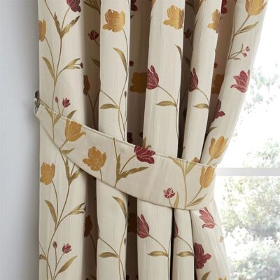 Curtina - JUENL0C1 - Röd - 71x14x1 cm - Curtain tiebacks Curtina - JUENL0C1 - Röd - 71x14x1 cm - Curtain tiebacks