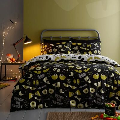 Ensemble de Couette Halloween Trick or Treat pour Enfants - Literie Ensemble de Couette Halloween Trick or Treat pour Enfants - Literie