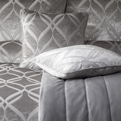 Soiree Belfort Silver Cushion - Luxury Home Decor Soiree Belfort Silver Cushion - Luxury Home Decor