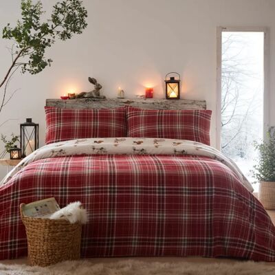 Dreams & Drapes Derwent Check Set di federe - Letto singolo Dreams & Drapes Derwent Check Set di federe - Letto singolo