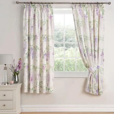 Dreams & Drapes Wisteria Lilac Curtains - Curtains Dreams & Drapes Wisteria Lilac Curtains - Curtains